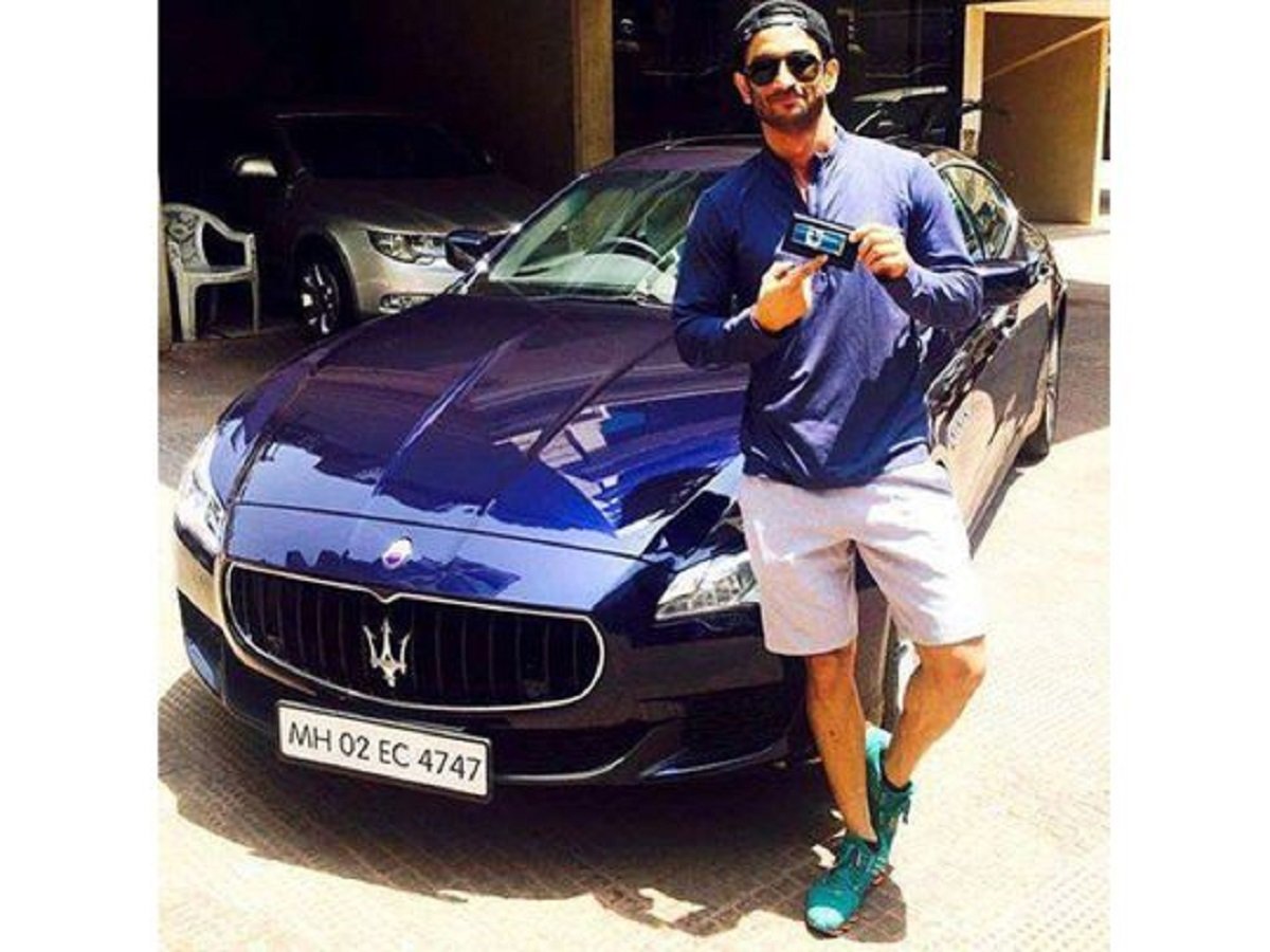 Sushant’s Range Rover Evoque & Maserati Quattroporte Reach Faridabad In His Father’s Custody