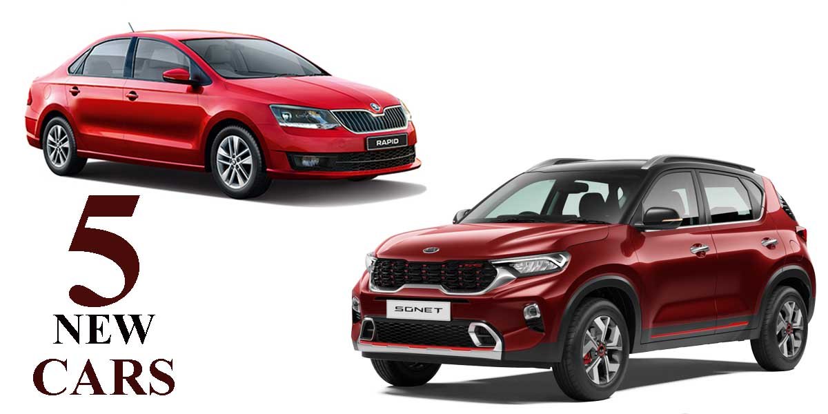 Kia Sonet to Skoda Rapid Automatic - 5 New Cars To Launch Next Month