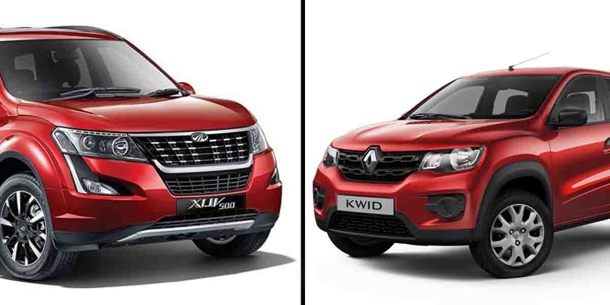 Renault Kwid to Mahindra XUV500 - Top Cars For Indian Women With Prices