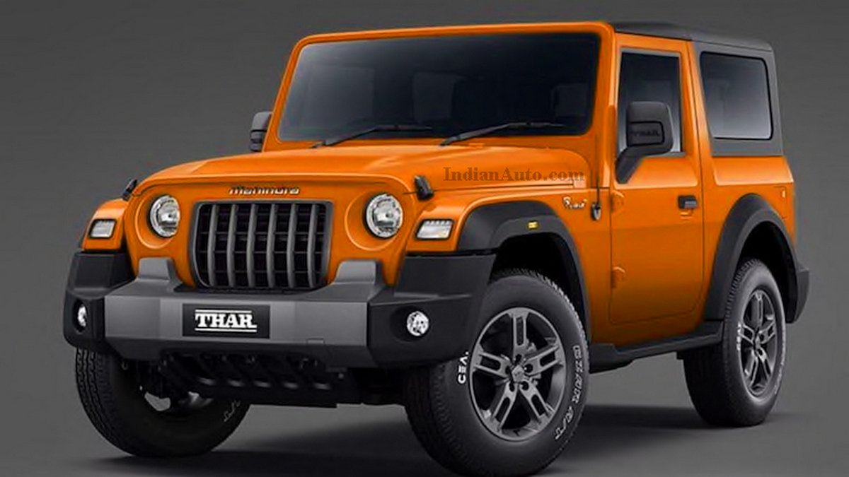 2020 Mahindra Thar Reimagined In Various Bright Colour Shades