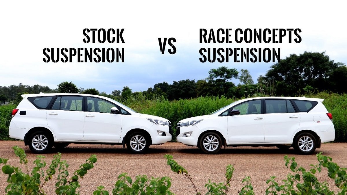 Toyota Innova Crysta With Race Concept’s Suspension Offers Improved Ride Quality [VIDEO]
