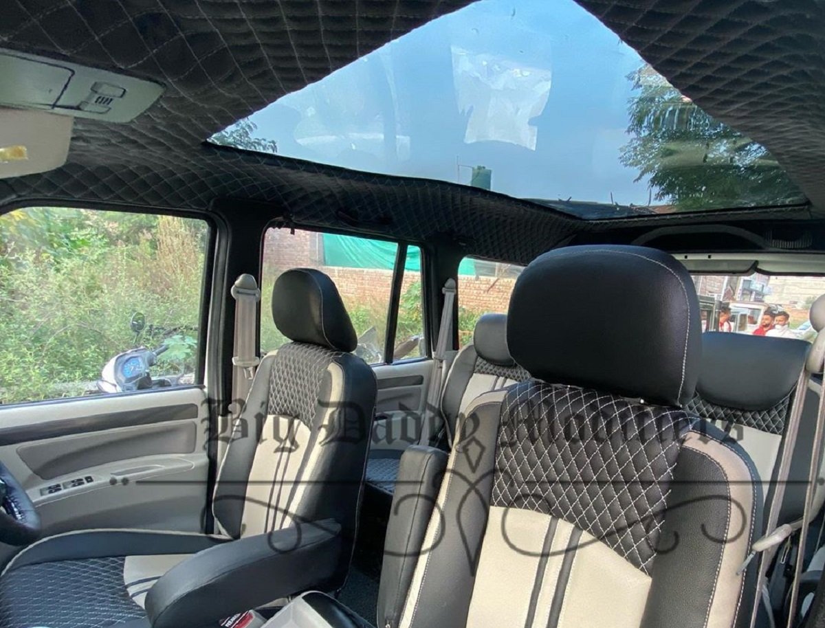 Mahindra Scorpio Gets Full-size Panoramic Sunroof As Aftermarket Modification
