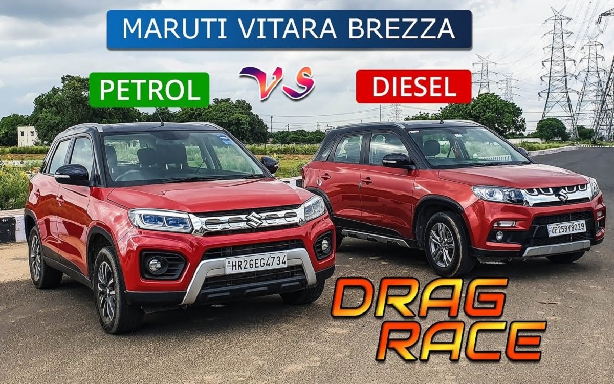 Drag Race: Maruti Vitara Brezza Diesel vs Petrol, Pre-facelift vs Facelift