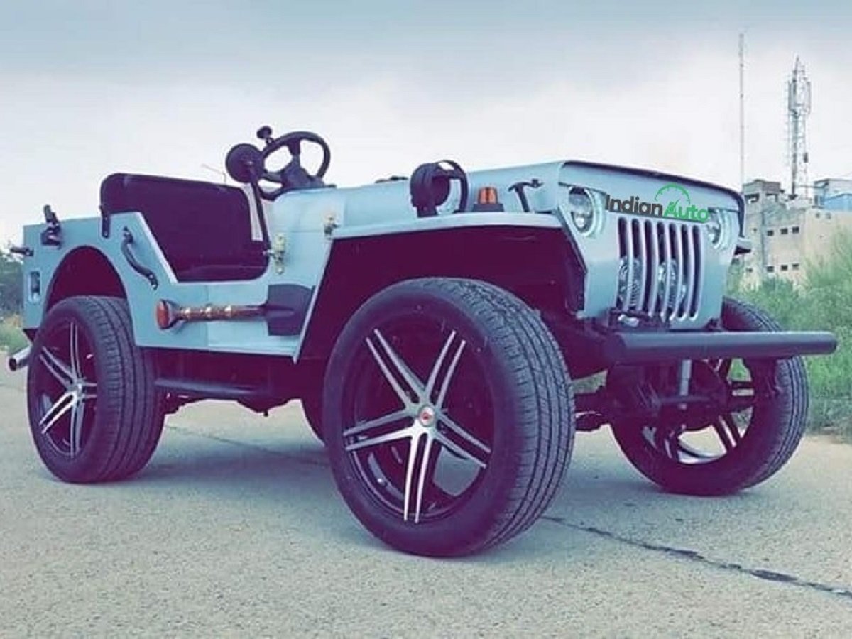 Mahindra-made Willy’s Jeep Restored To Pristine Condition