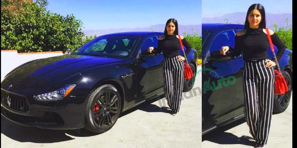 Actress Sunny Leone Buys Maserati Ghibli In USA, Shares On Instagram