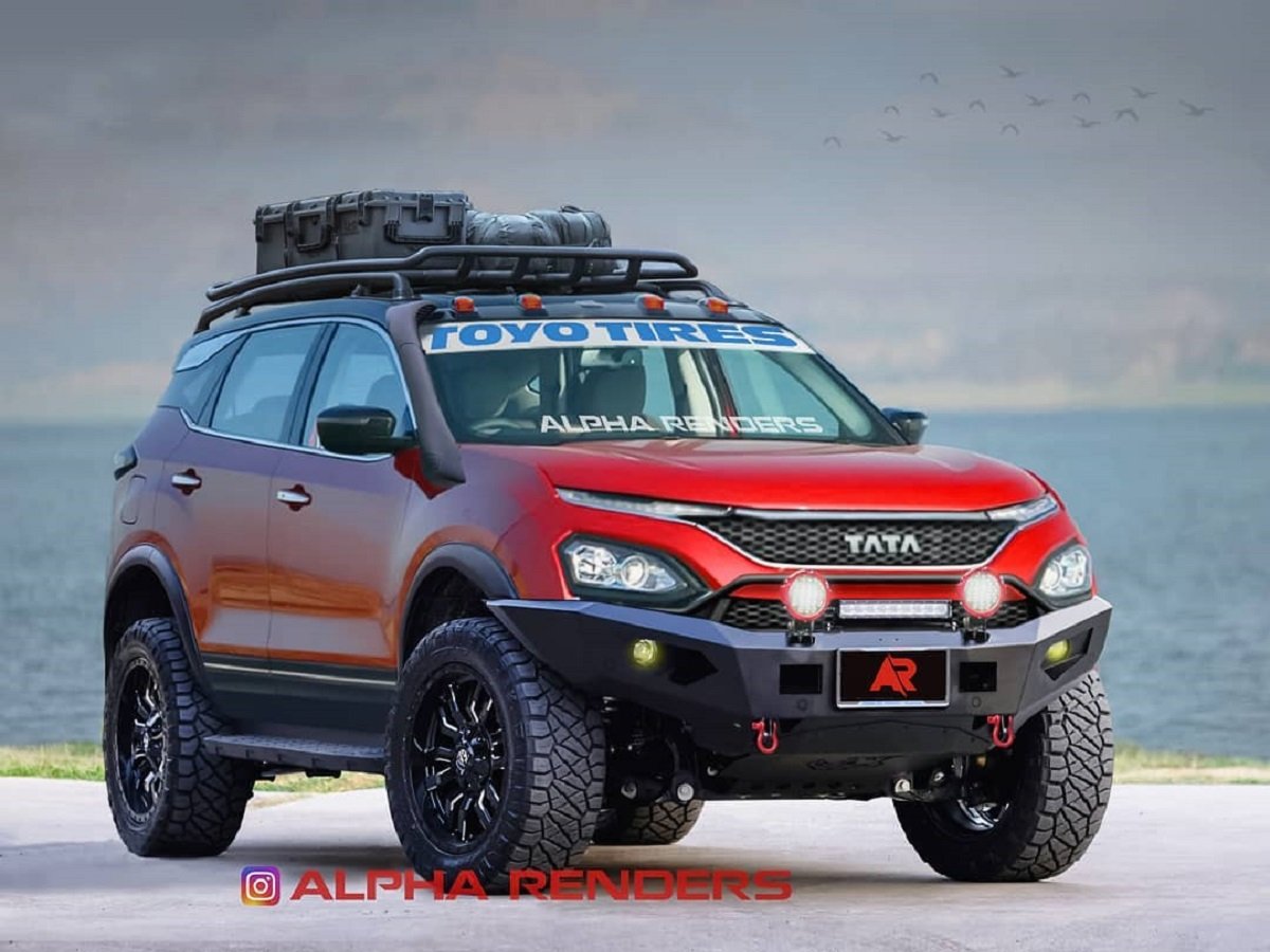 This Modified Tata Harrier Looks Ready To Climb Everest