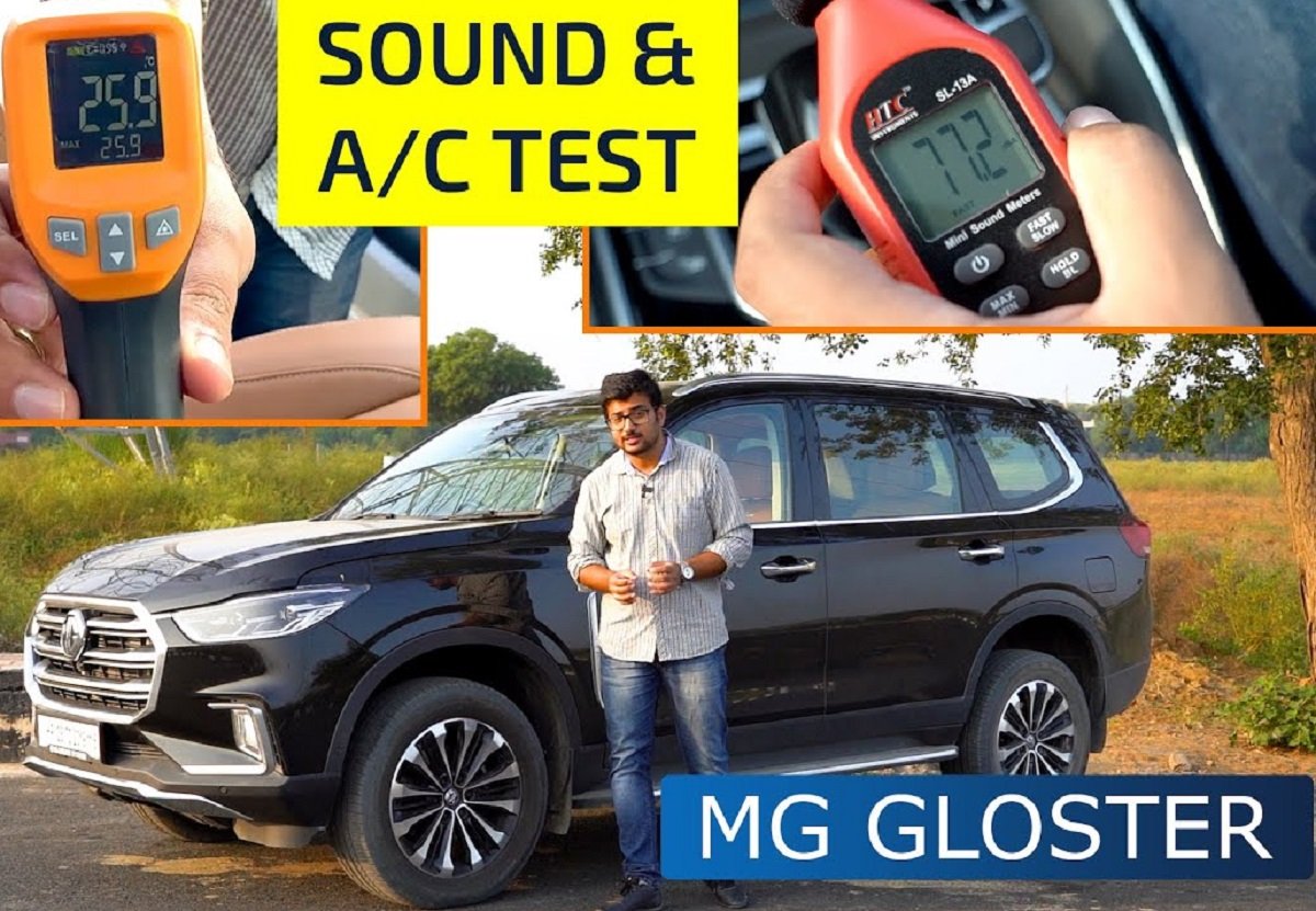 MG Gloster NVH Levels & AC Effectiveness Tested – VIDEO