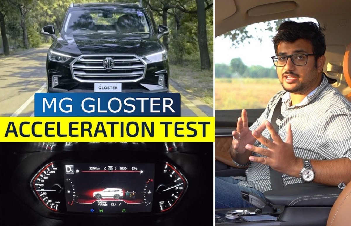 MG Gloster Acceleration Test, Is it Quick To Reach 100 kmph?