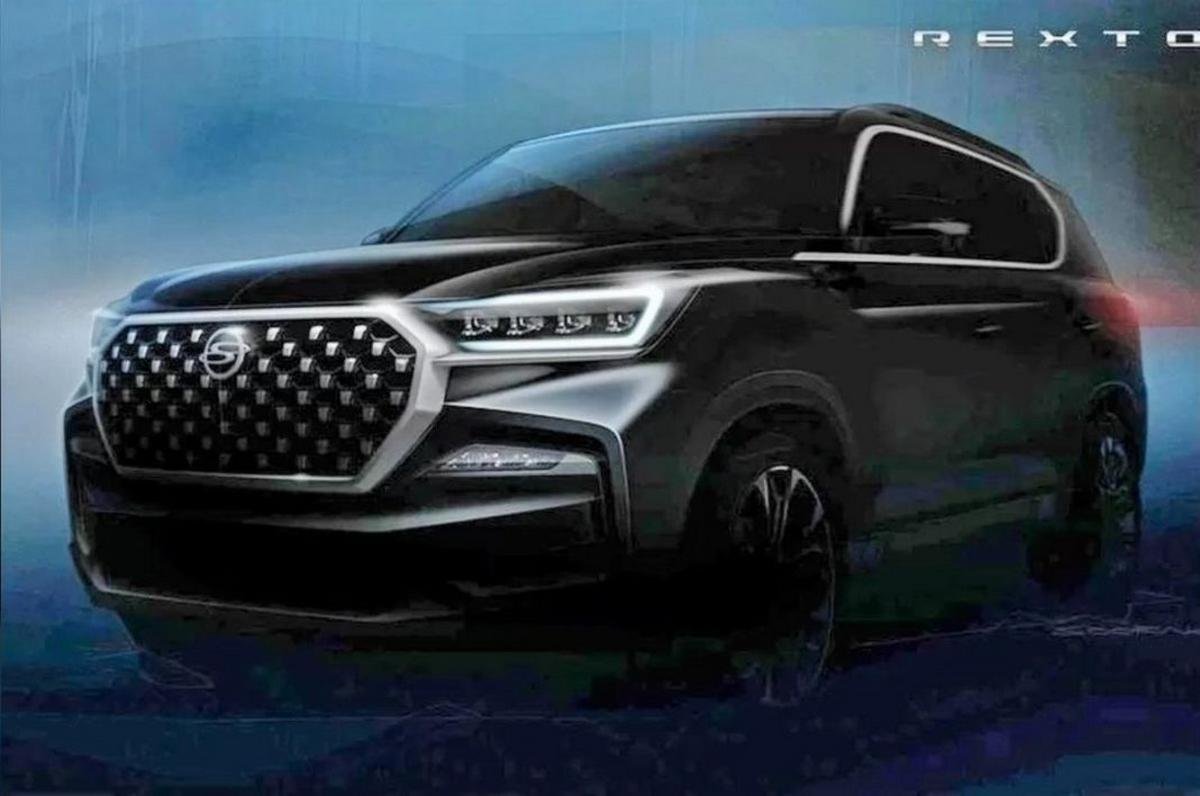 2021 ssangyong rexton g4 facelift front three quarters