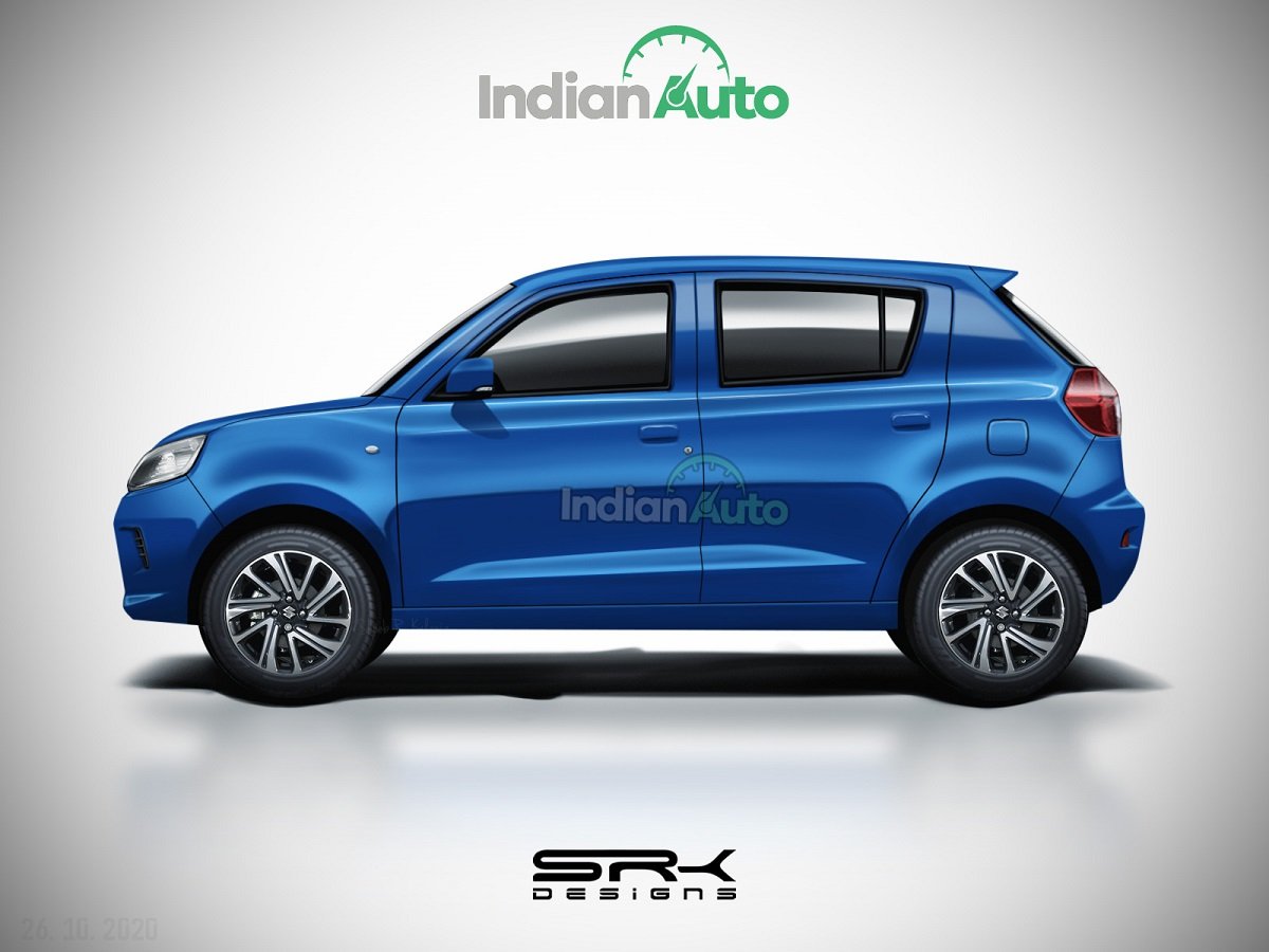 All-new Maruti Celerio Rendered, Will Rival Tata Tiago & Hyundai Santro