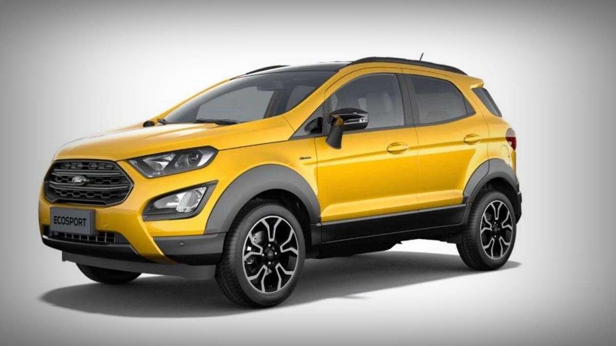2021 ford ecosport active front three quarters