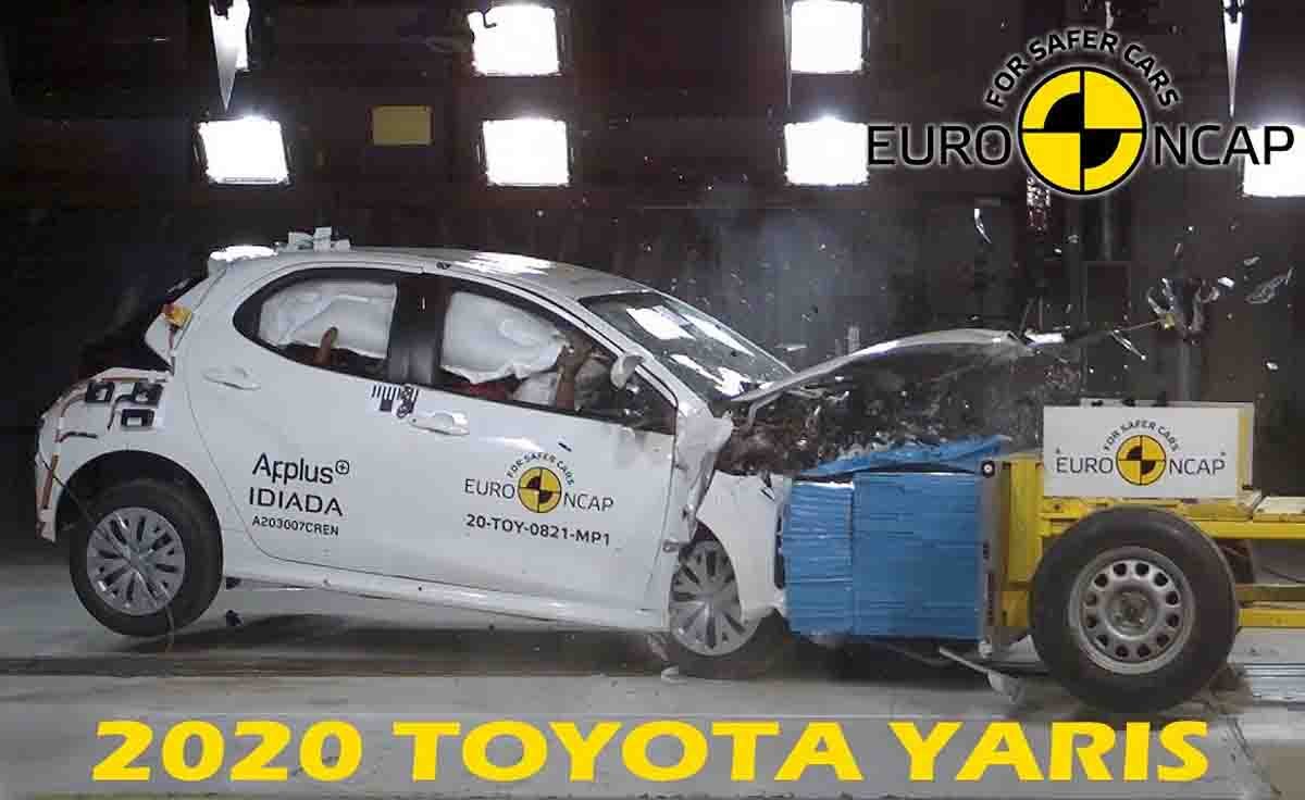2020 Toyota Yaris Achieves 5-Star Safety Rating In Euro NCAP Crash Test