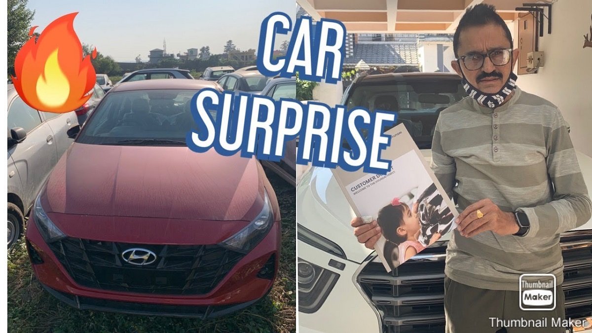 Vlogger Sells New Creta to Surprise Dad with 2020 Hyundai i20