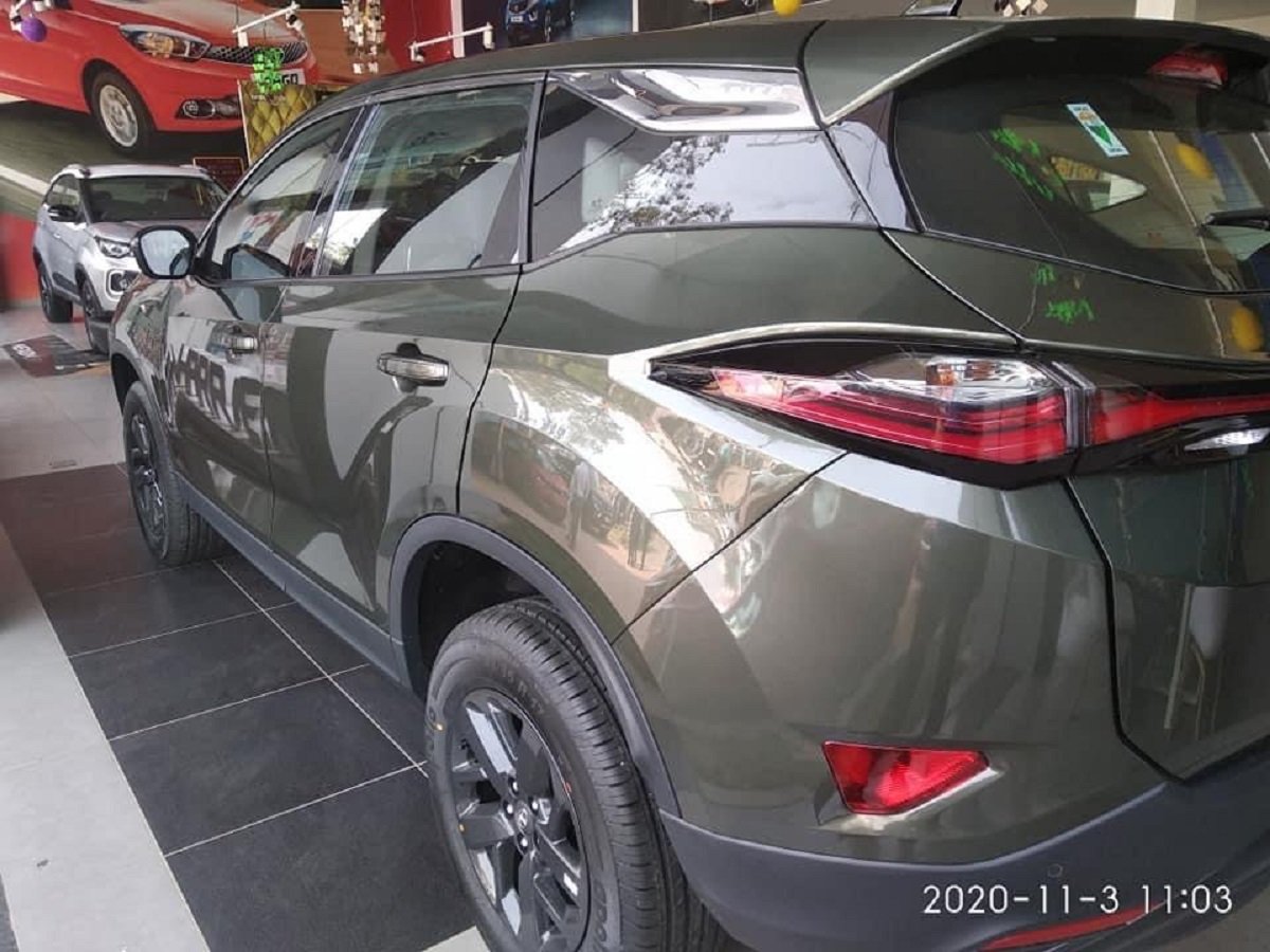 Tata Harrier Camo Reaches Showrooms Ahead of Imminent Launch