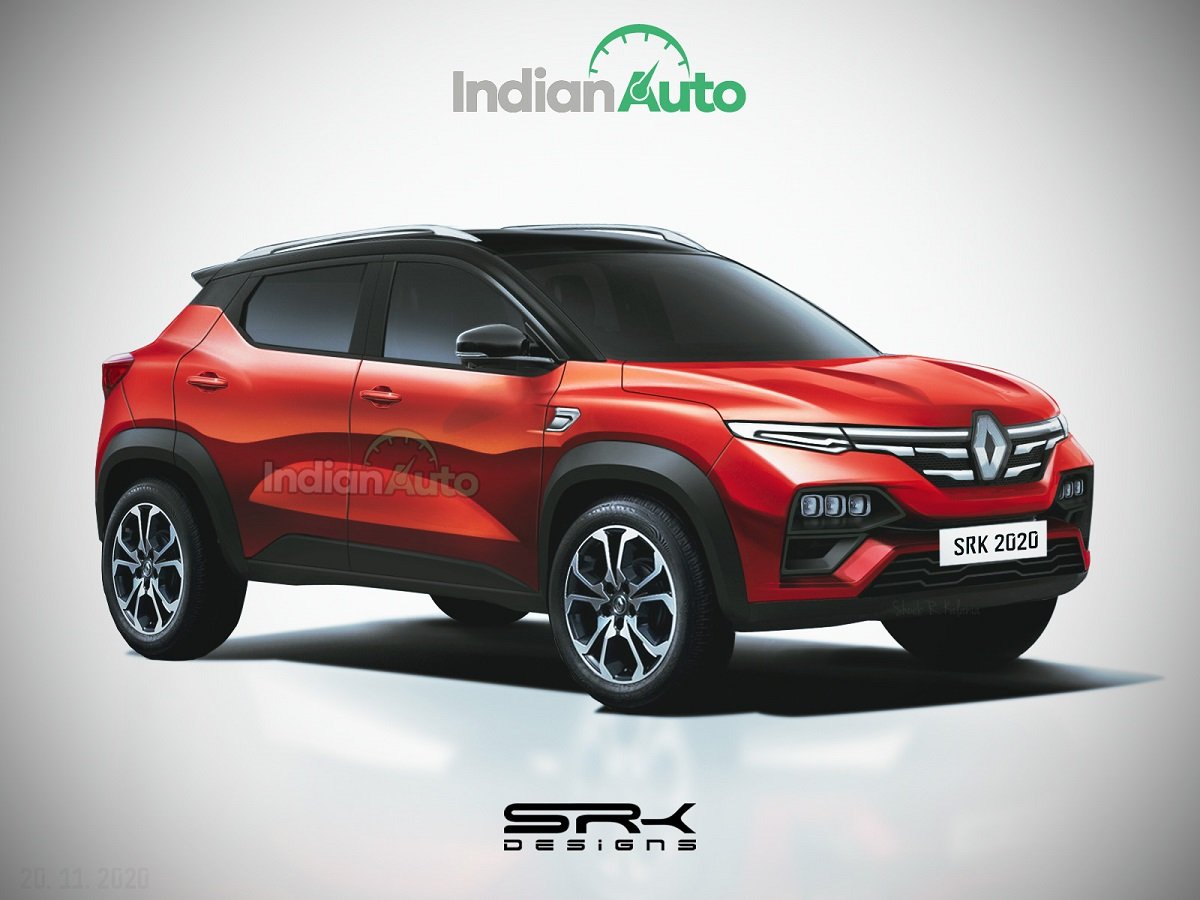 Renault Kiger (Kia Sonet Rival) Rendered in Production-spec Avatar