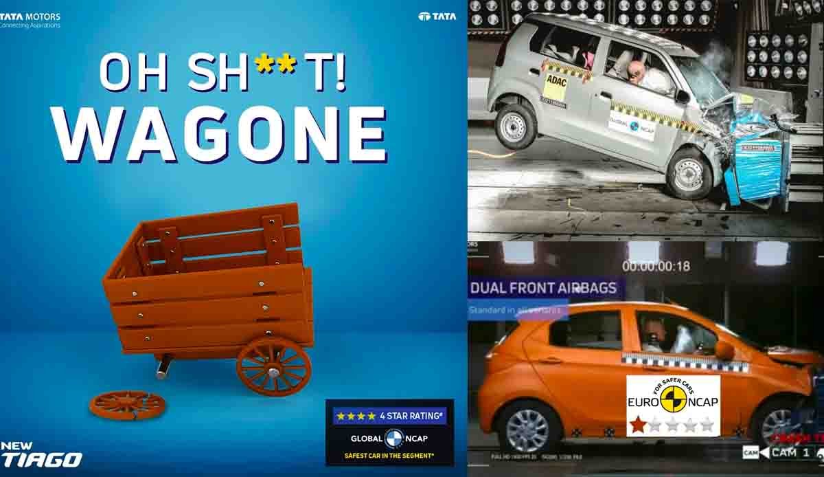 After S-Presso, Tata Motors Roasts WagonR to Promote TIago