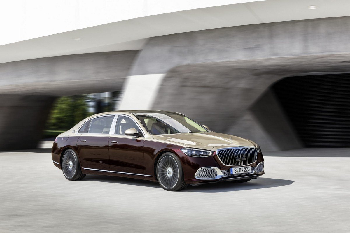 mercedes maybach s-class side profile