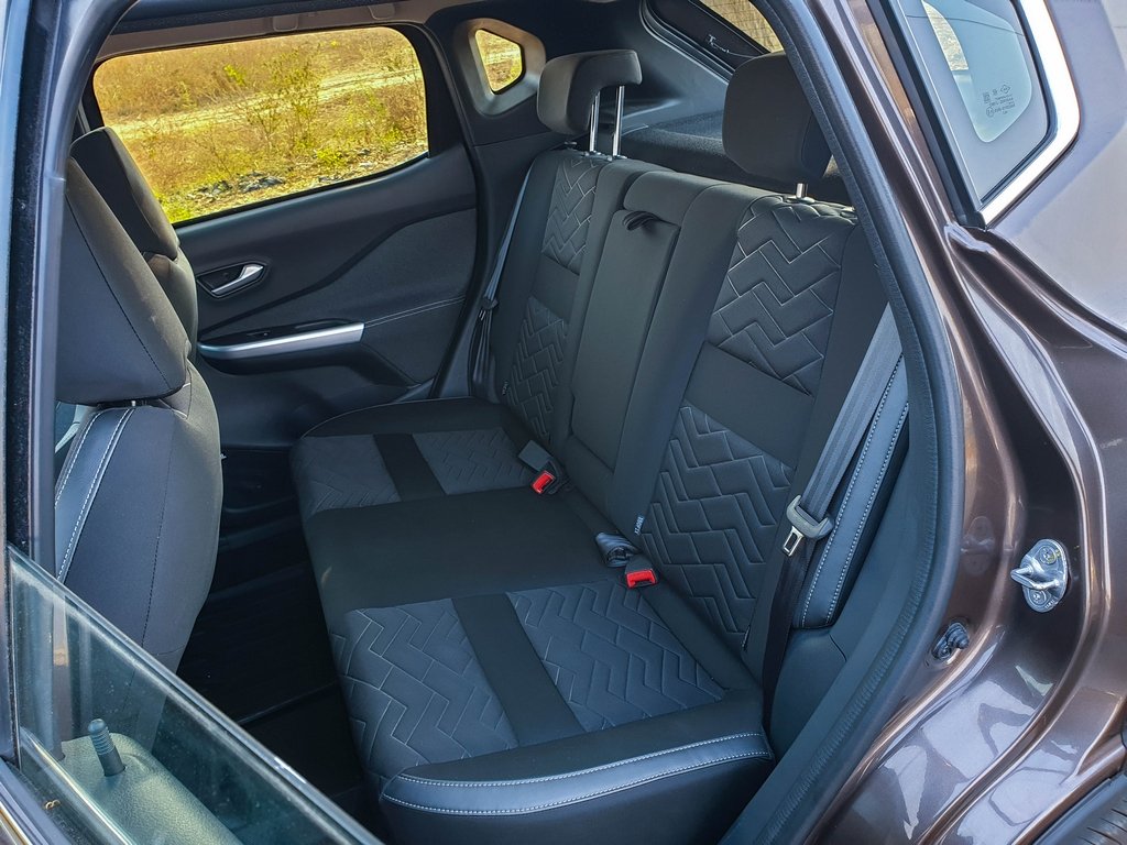2020 Nissan Magnite interior rear seats