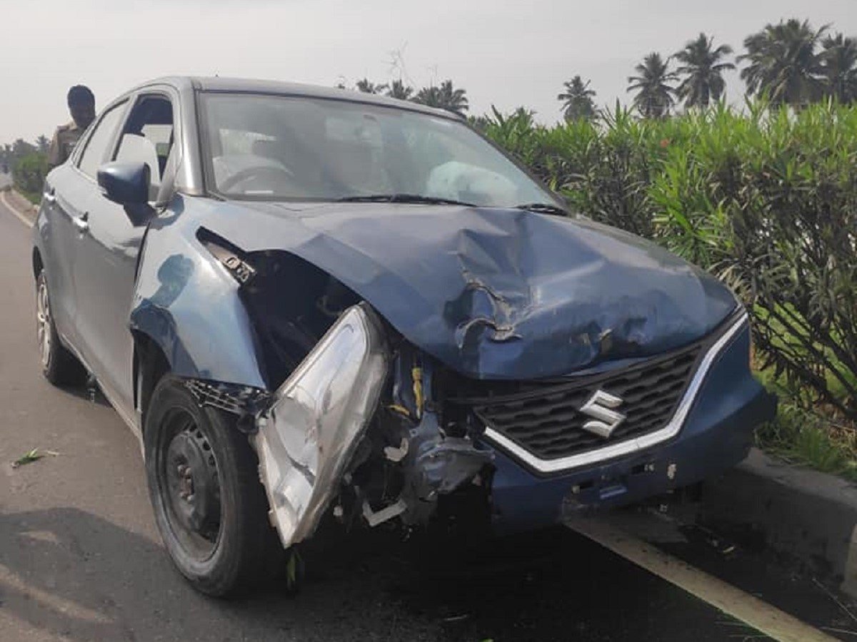 Maruti Baleno (3-star NCAP) Saves Occupants in Crash, Owner Shares on Social Media