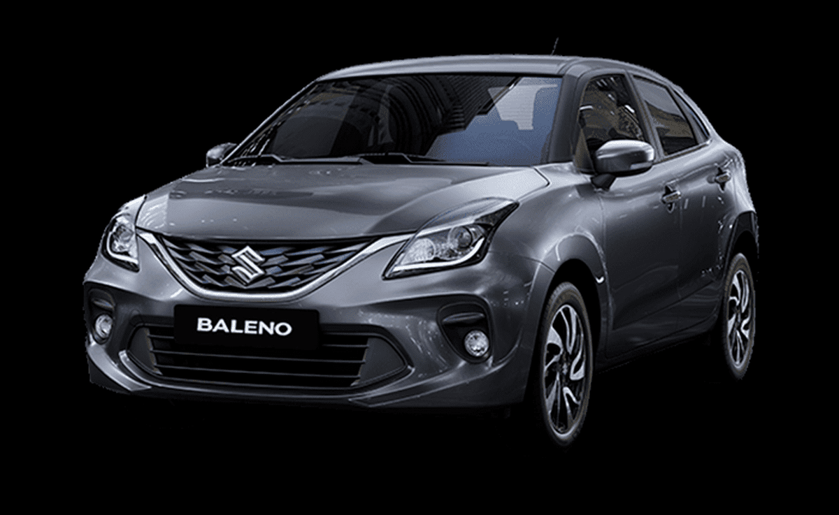 Front-side-look-of-Maruti-Baleno