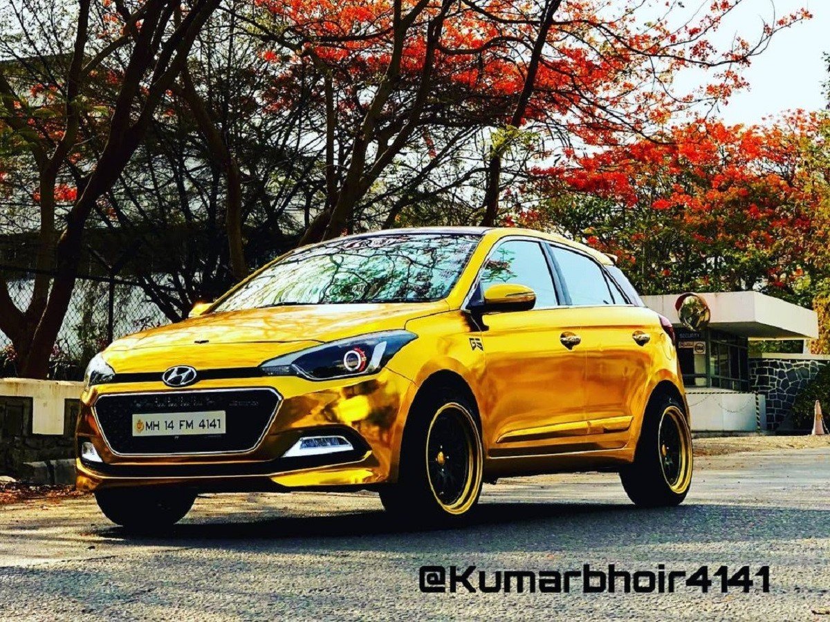 Hyundai i20 'Gold Edition' Is Perfect ANTITHESIS of Dark Editions