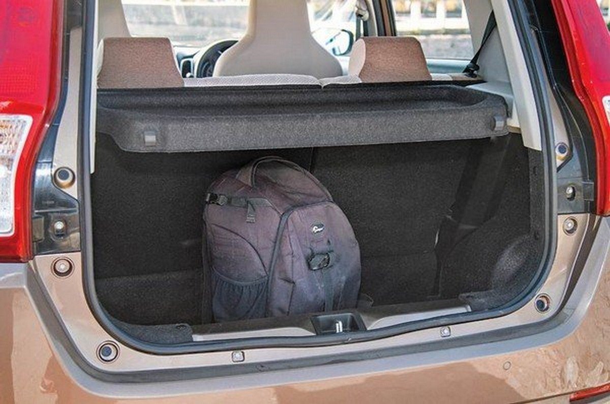 WagonR boot trunk