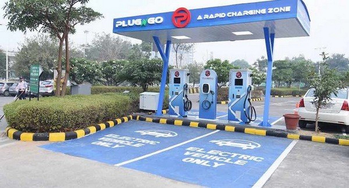 EV charging outlet, Gurugram