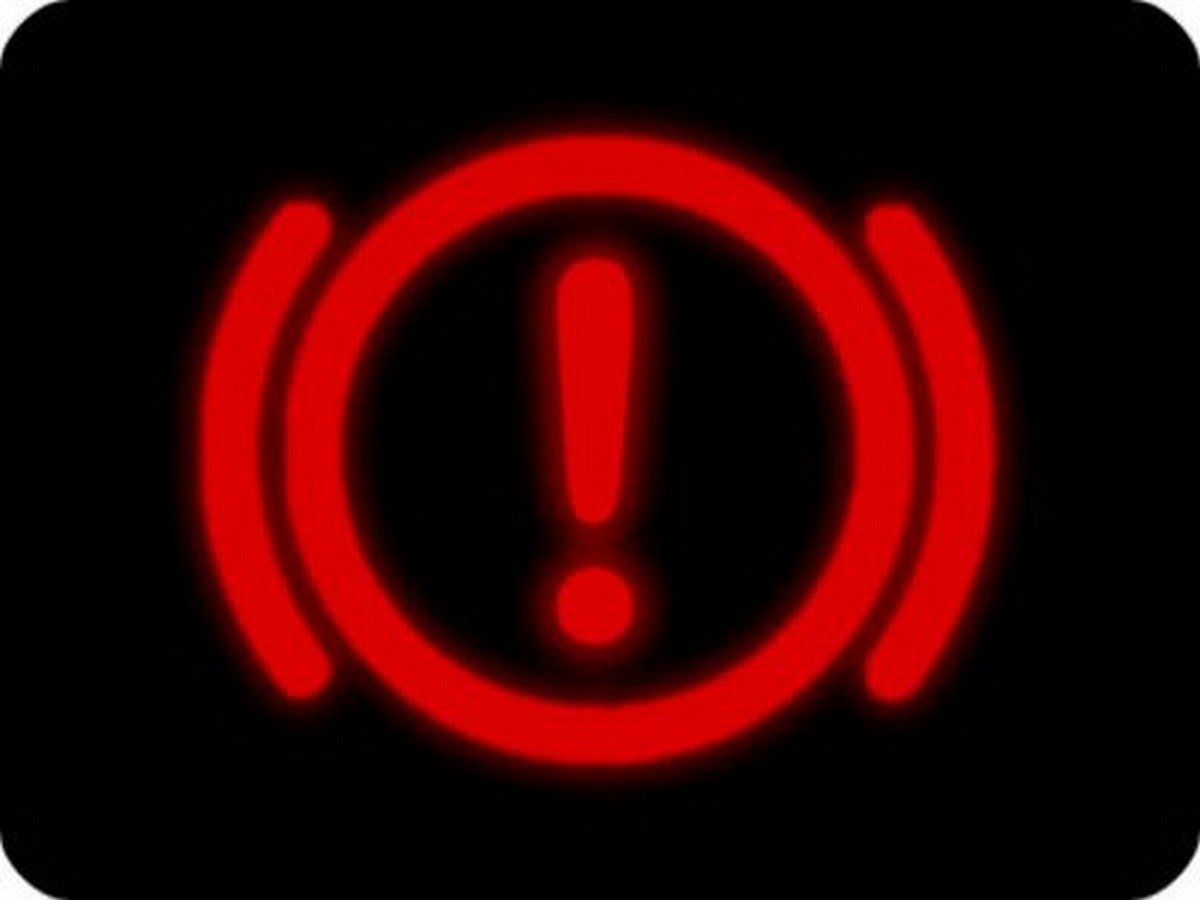 Brake system warning light
