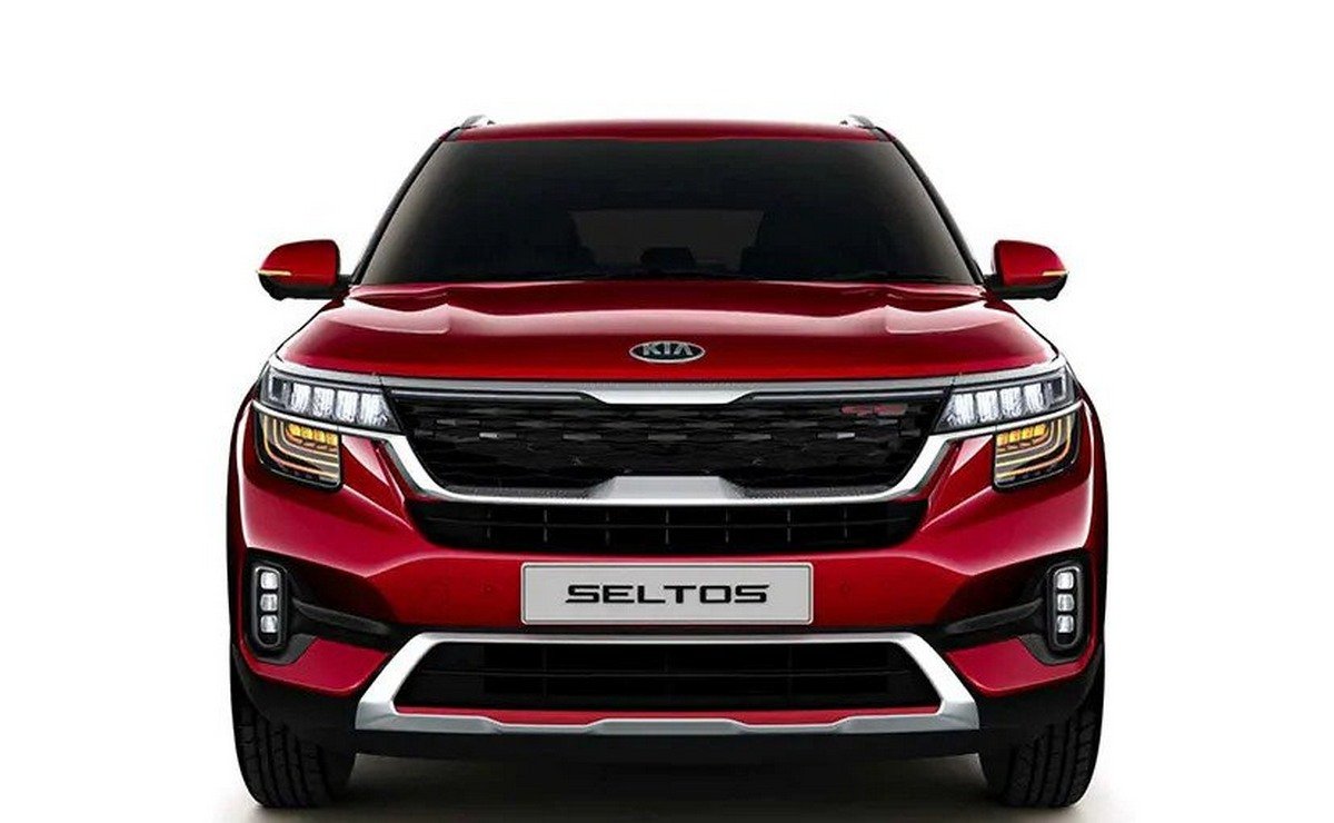 Kia seltos front look