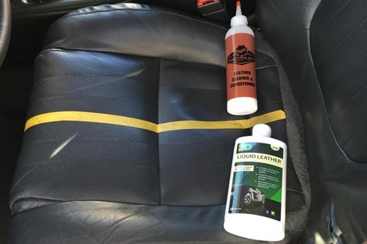 liquid leather to fix cracks on leather car seat
