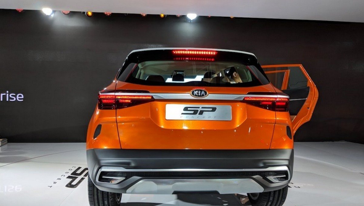 Kia concept rear look