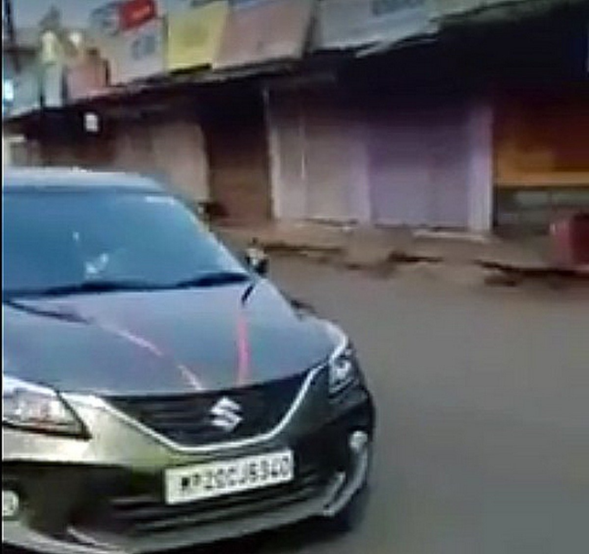 Watch Police Beating Up Maruti Baleno Occupants Out on a Joyride during Lockdown