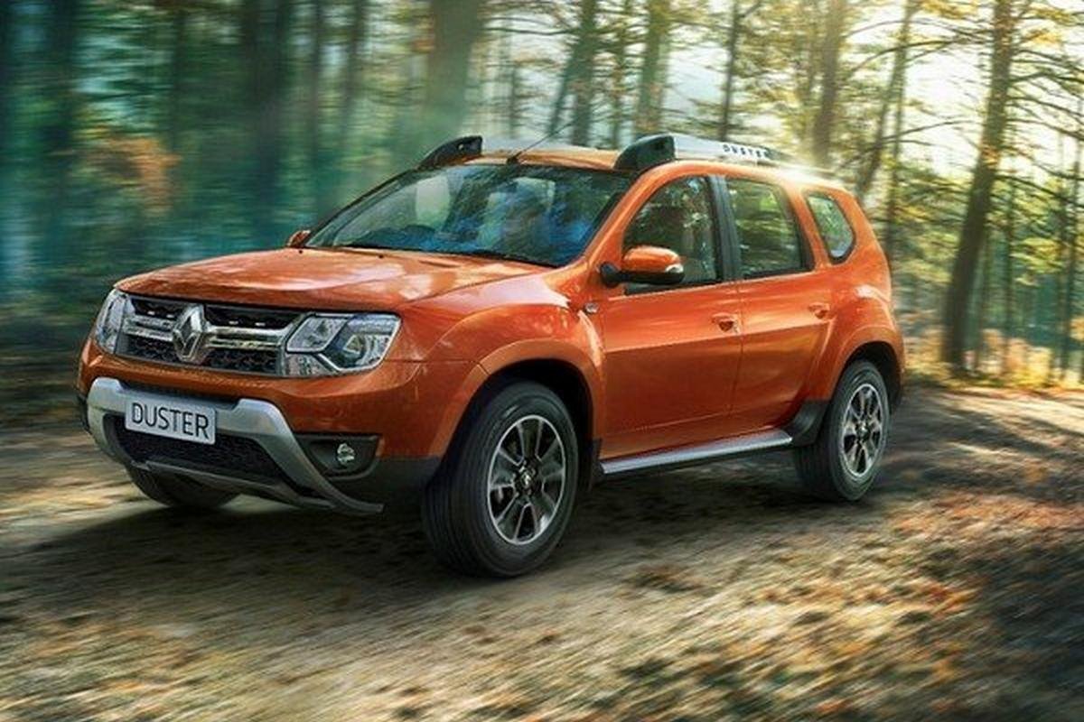 Renault Duster orange color exterior