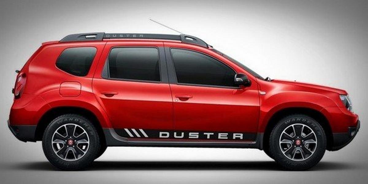 renault duster side angle