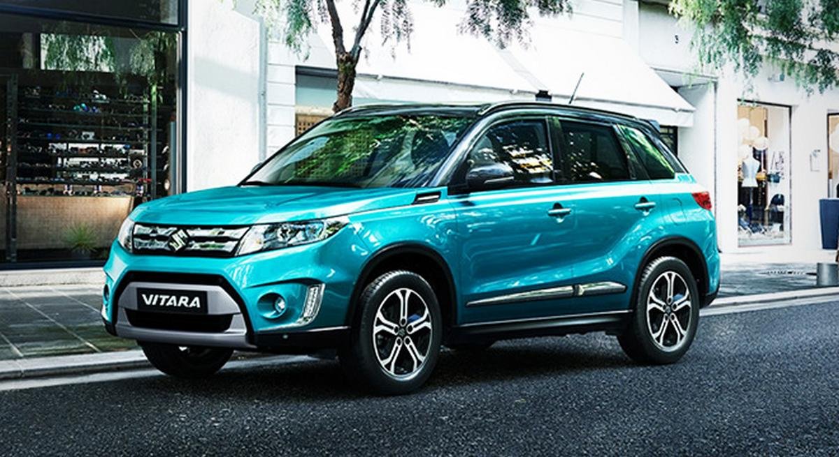 7-seater Maruti Vitara SUV, Blue