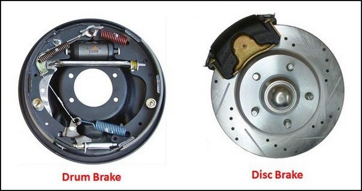 Drum brake vs disc brake differences