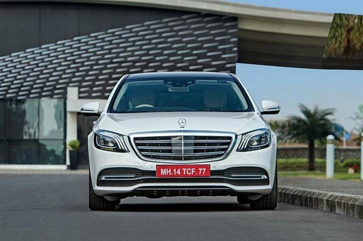 2018 mercedes benz s class white front