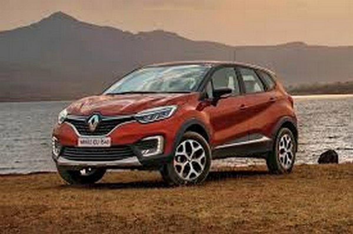 2018 renault captur red front angle