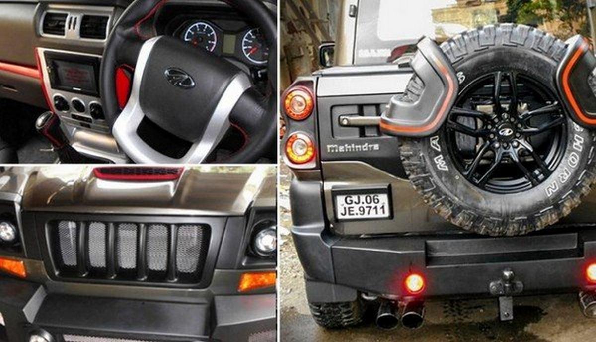 mahindra scorpio mountaineer exterior and interior