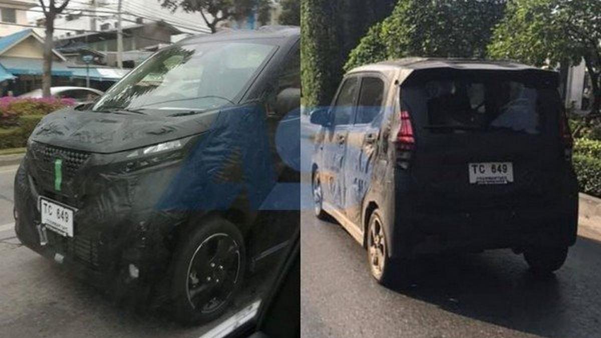 New Nissan Dayz spied front and rear