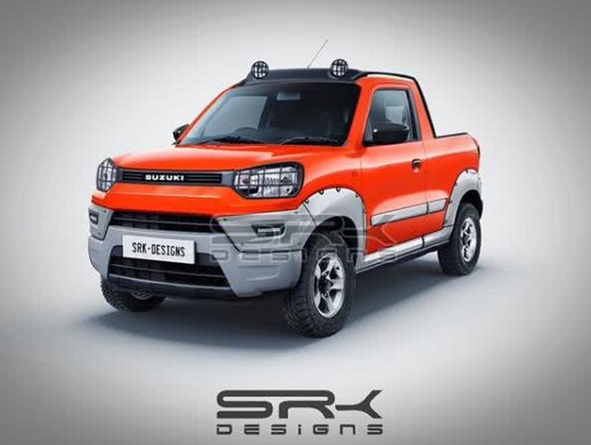 2019 maruti s-presso pickup truck rendered