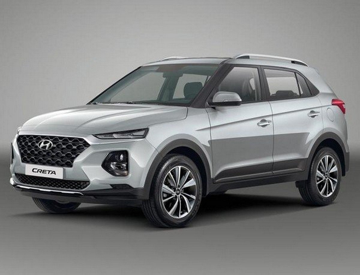 2020 hyundai creta rendered silver front angle