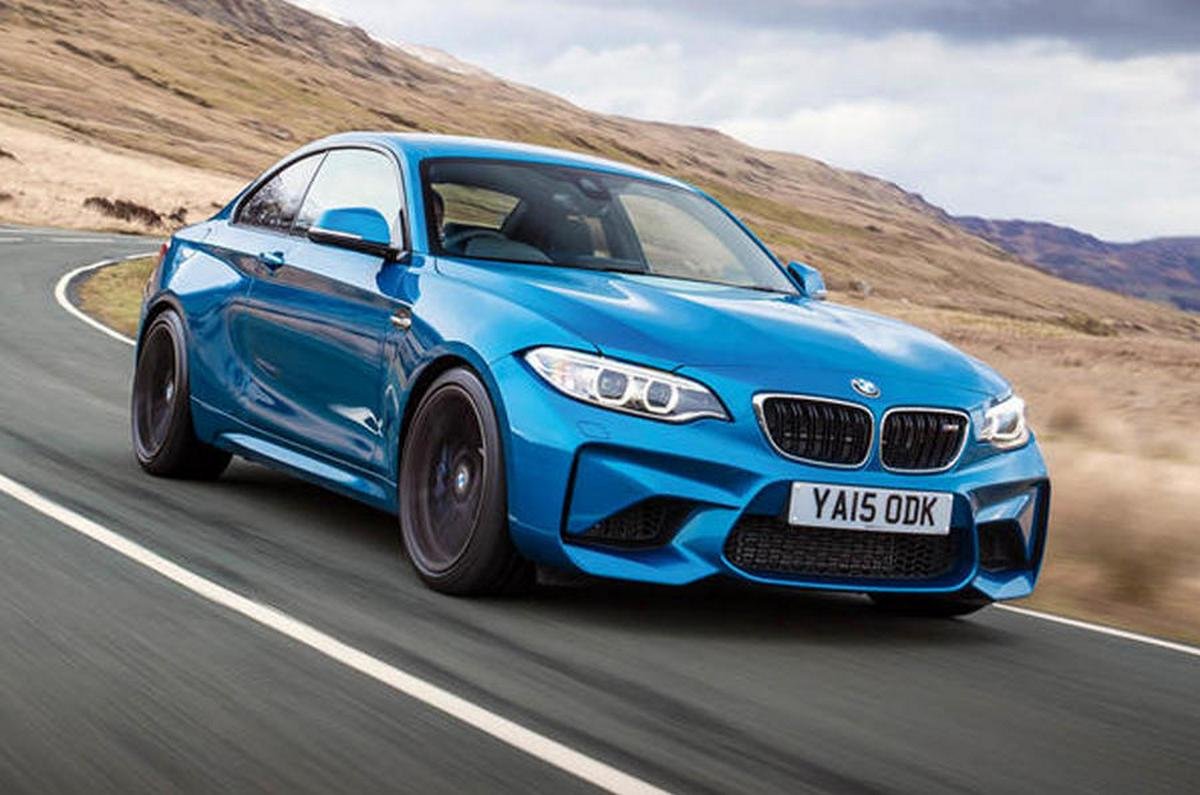 bmw m2 usa blue front exterior look