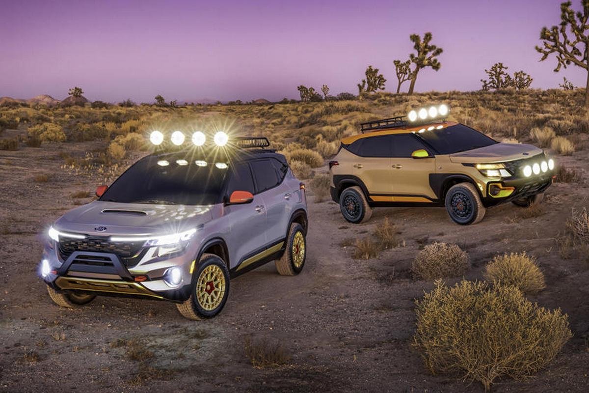 kia seltos off-road variants action shot