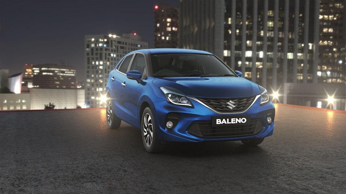 2019 Maruti Suzuki Baleno, Blue, Left Side