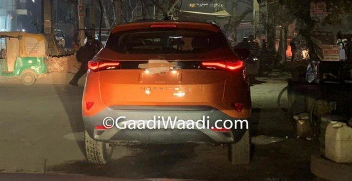 Tata Harrier Rear Angular Look