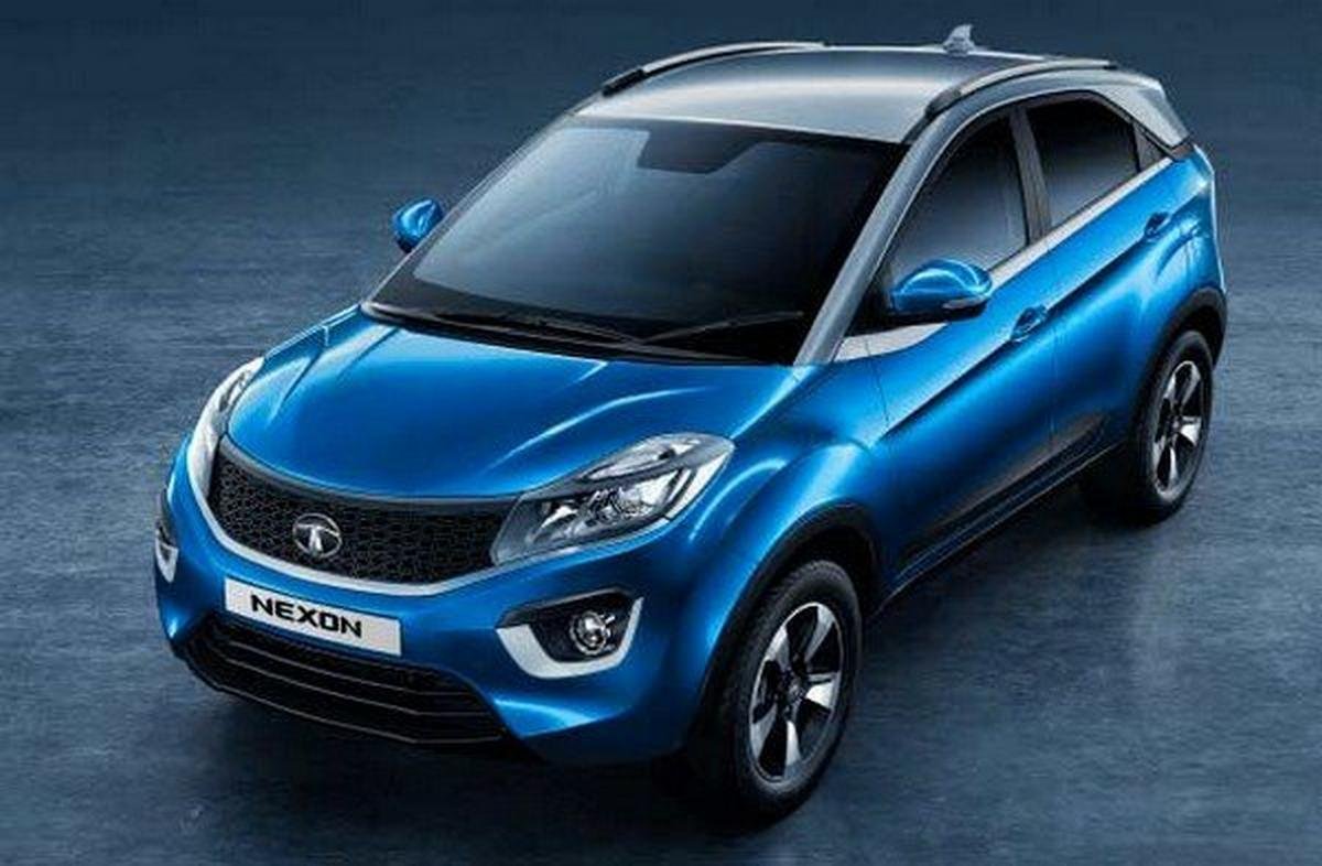 tata nexon front angle