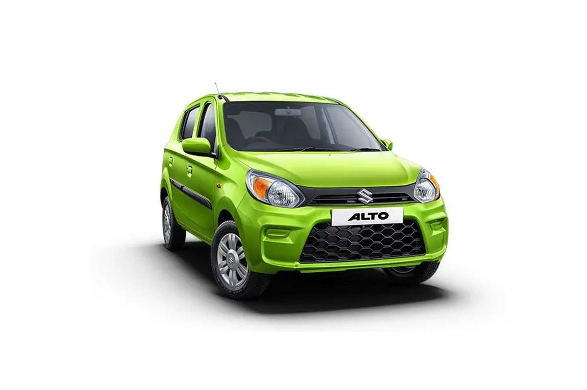 Maruti Alto exterior exterior mojito green