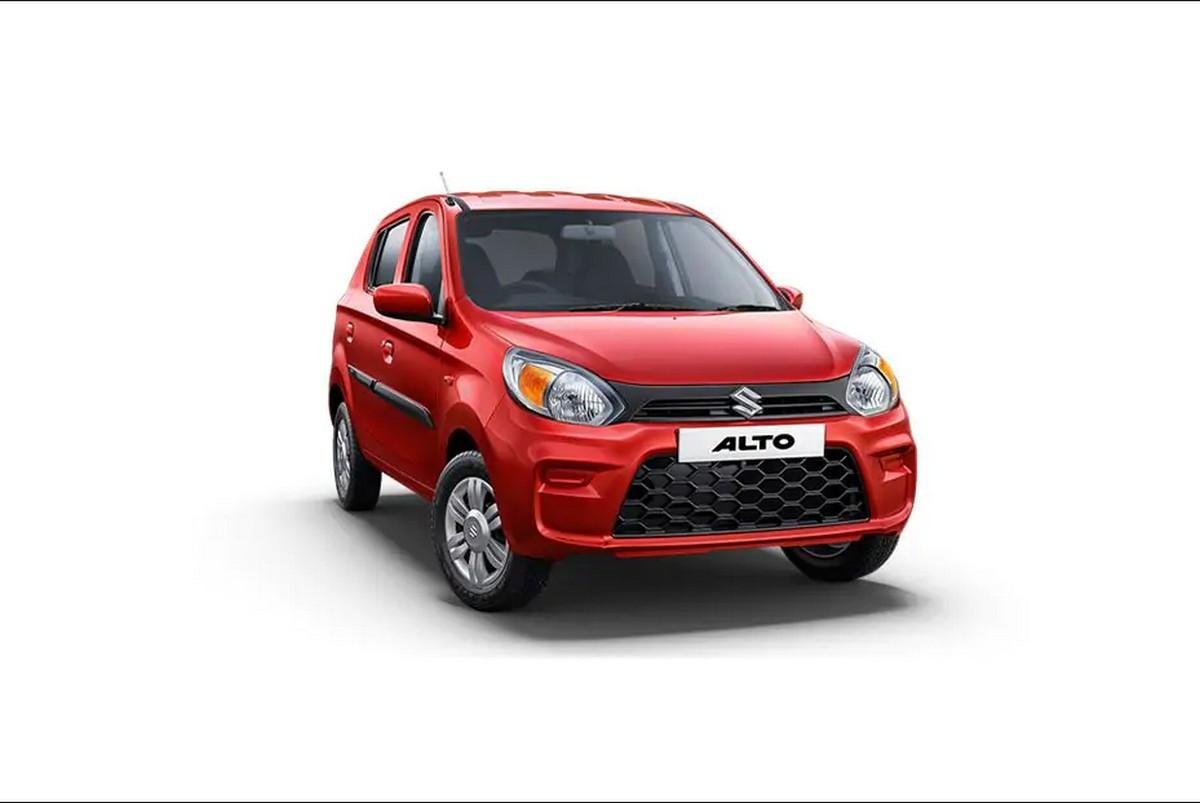 Maruti Alto exterior exterior uptown red