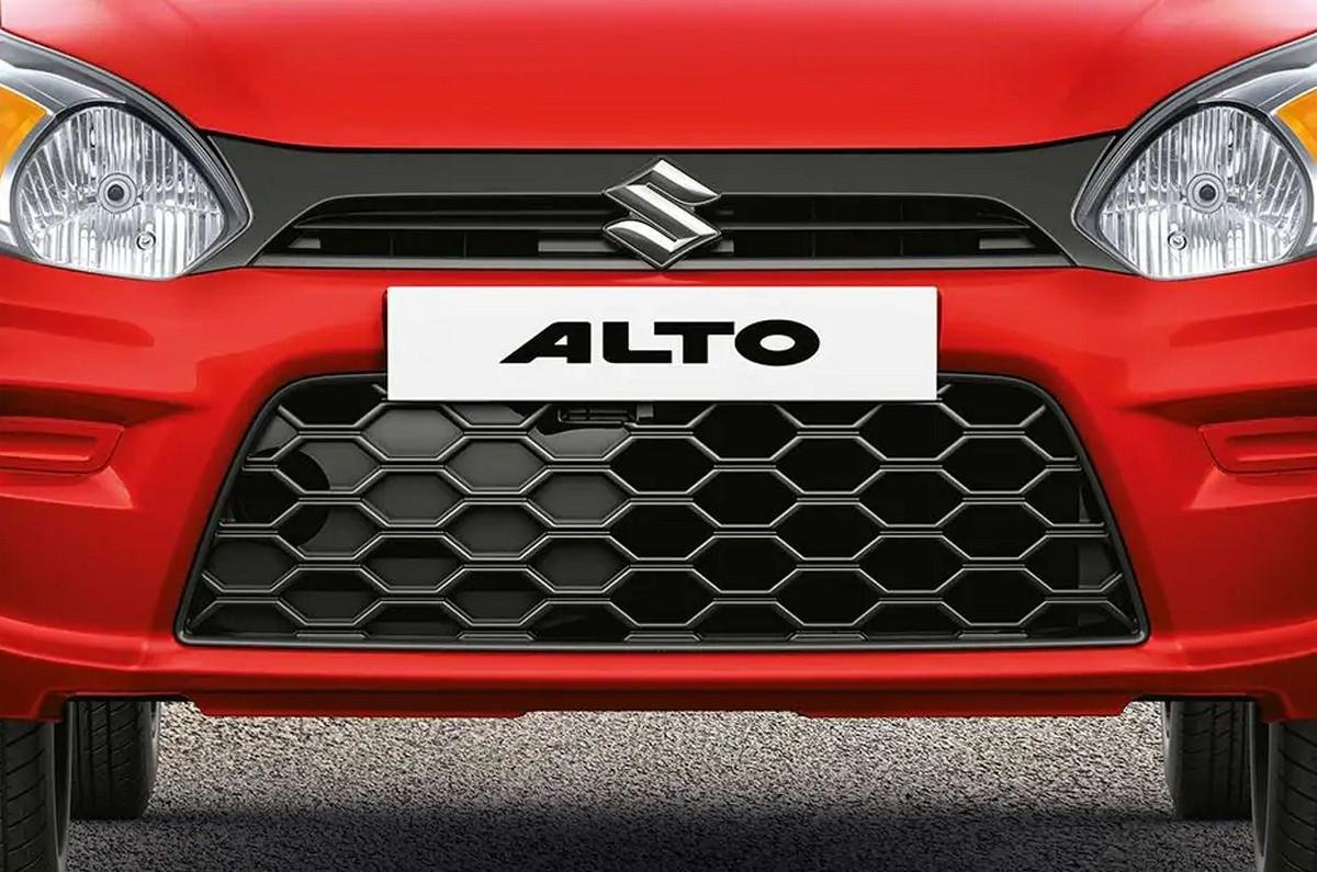 Maruti Alto exterior exterior front grille